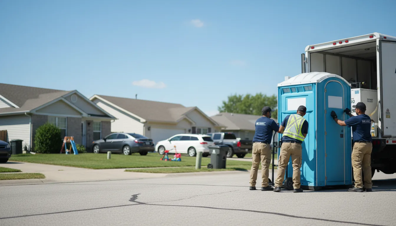 Standard Porta Potty Rentals in Olathe, KS near me